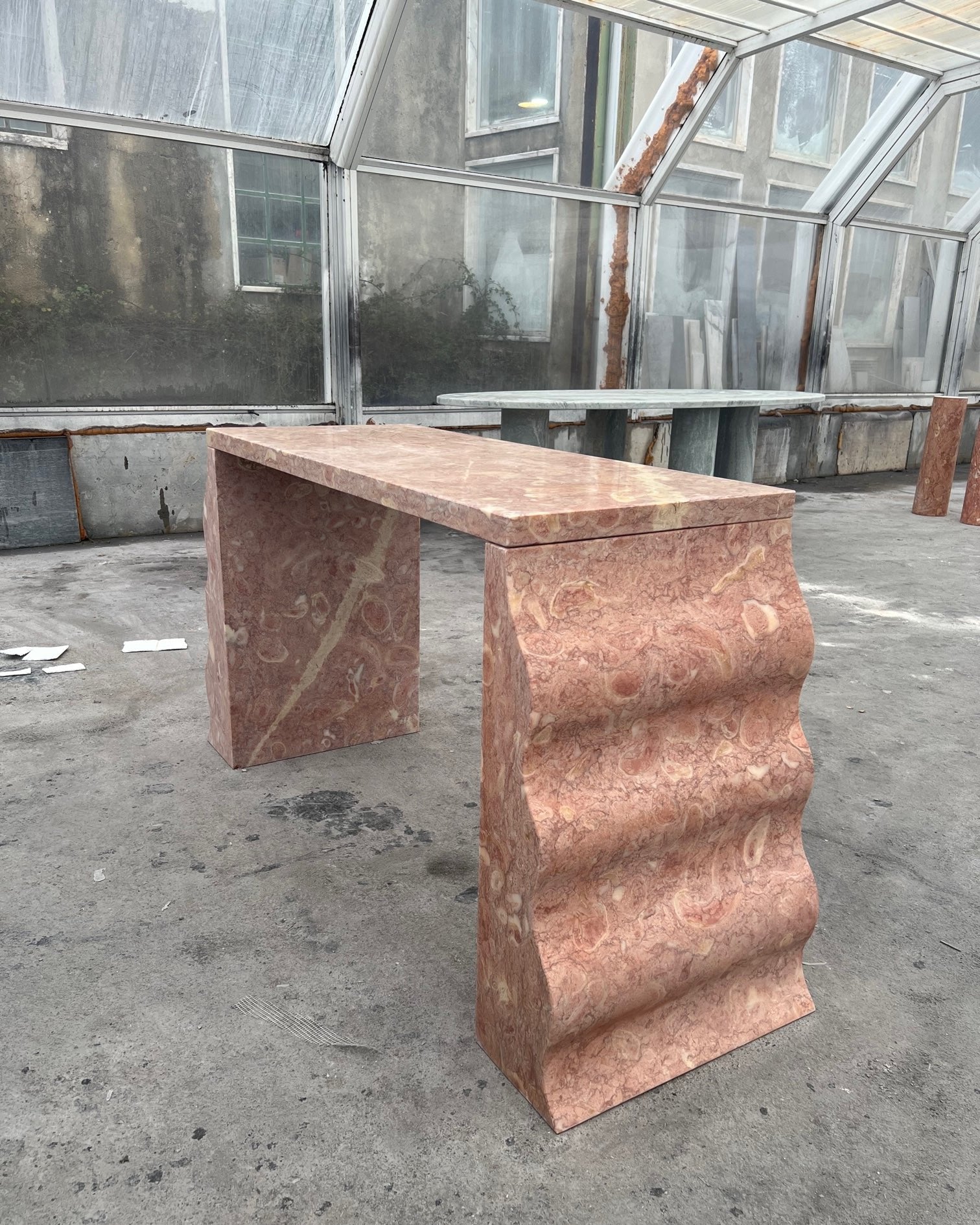 Ettore Sculptural Desk / Console